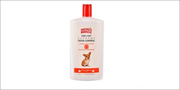 Nature's Miracle Odor control shampoo