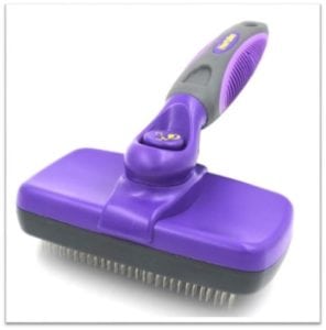 Hertzko Self Cleaning Slicker Brush