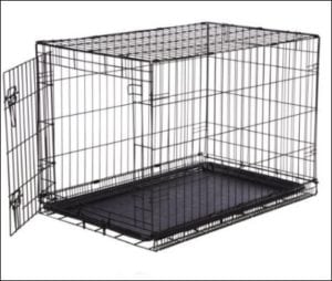 AmazonBasics Folding Metal Dog Crate