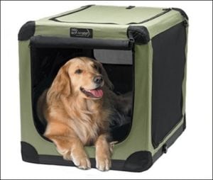 NOZTONOZ Sof-Krate Indoor and Outdoor Dog Crate