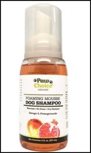 Paw Choice Dry Dog Shampoo