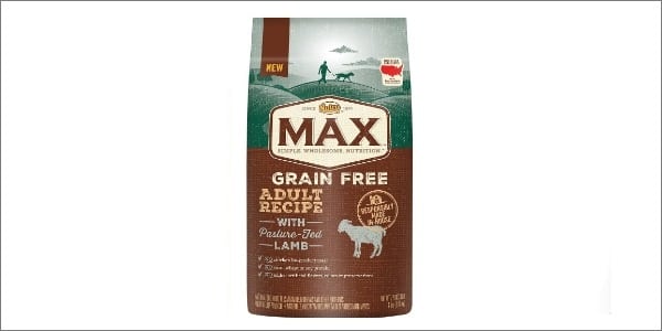 nutro max grain free dog food