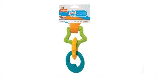 Nylabone puppy ring toy