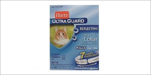 Hartz UltraGuard Flat & Tick Reflective Collar for Cats